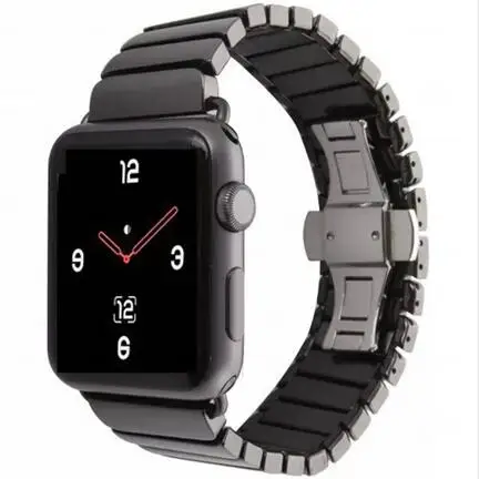 Модный керамический ремешок для часов Apple Watch iwatch 38 42 40 44 мм 4 3 2 1 5|Ремешки часов| |