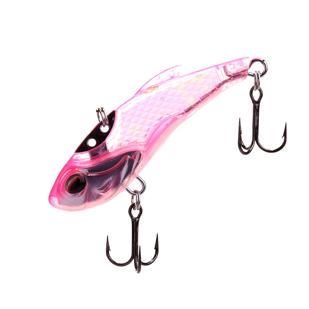 Kingdom Fishing Тонущая приманка Vib приманка воблеры 35 мм/50 мм искусственная плавающая приманка рыболовные снасти с крепкими крючками модель 3518 - Цвет: 35mm 3g c125