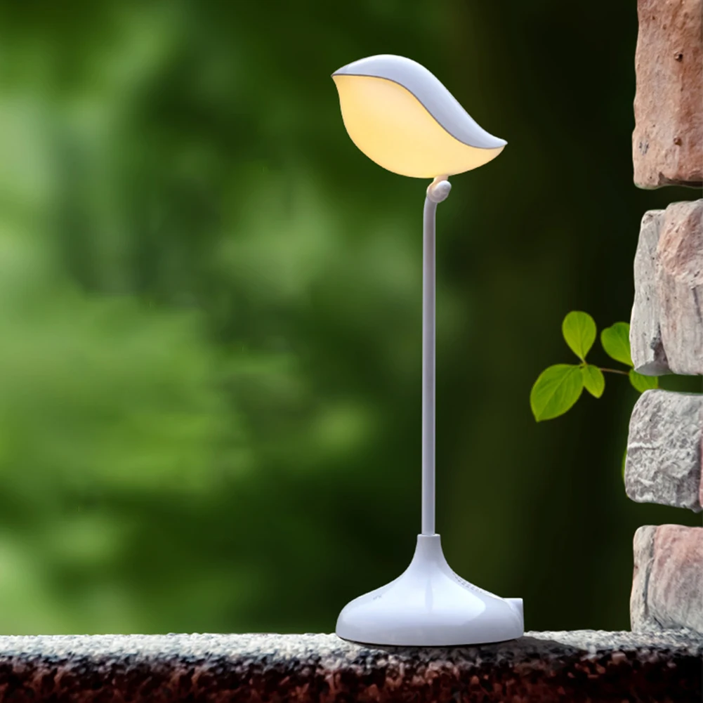 

Lovely Sensor Portable Table Lamp Bluetooth Speaker Multifunctional Night Lighting Reading Light Adjustable Angle