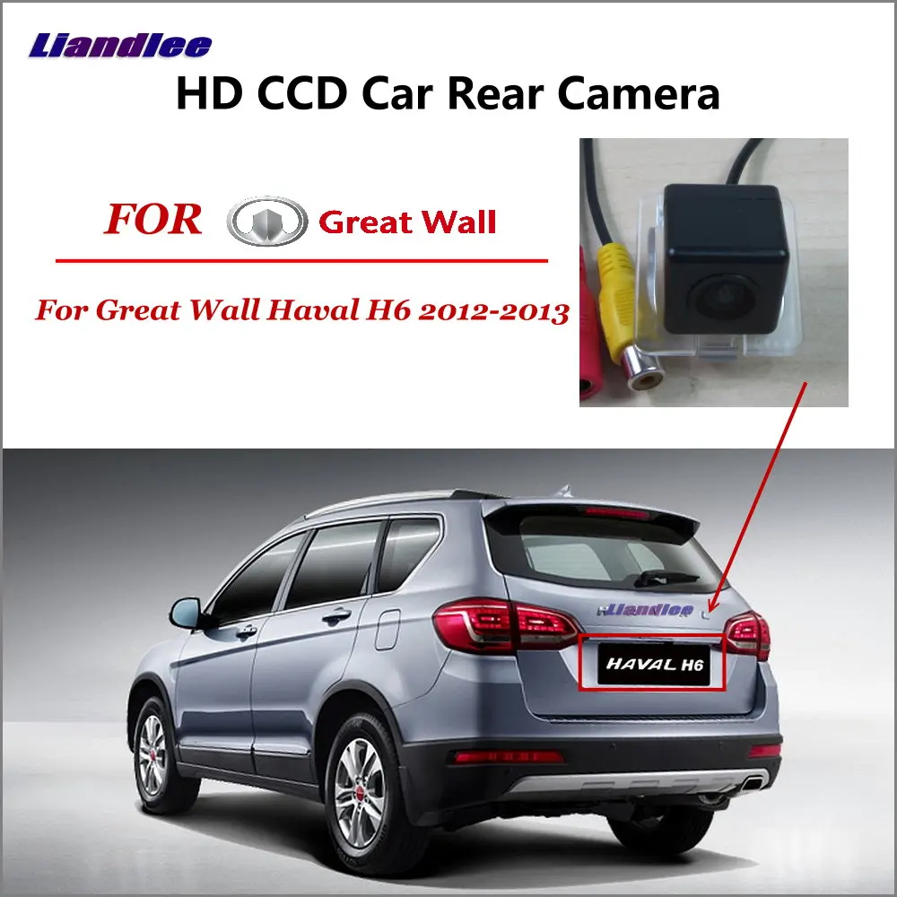 Liandlee Автомобильная камера заднего вида парковочная для Great Wall Haval H6 2012 2013 / HD CCD