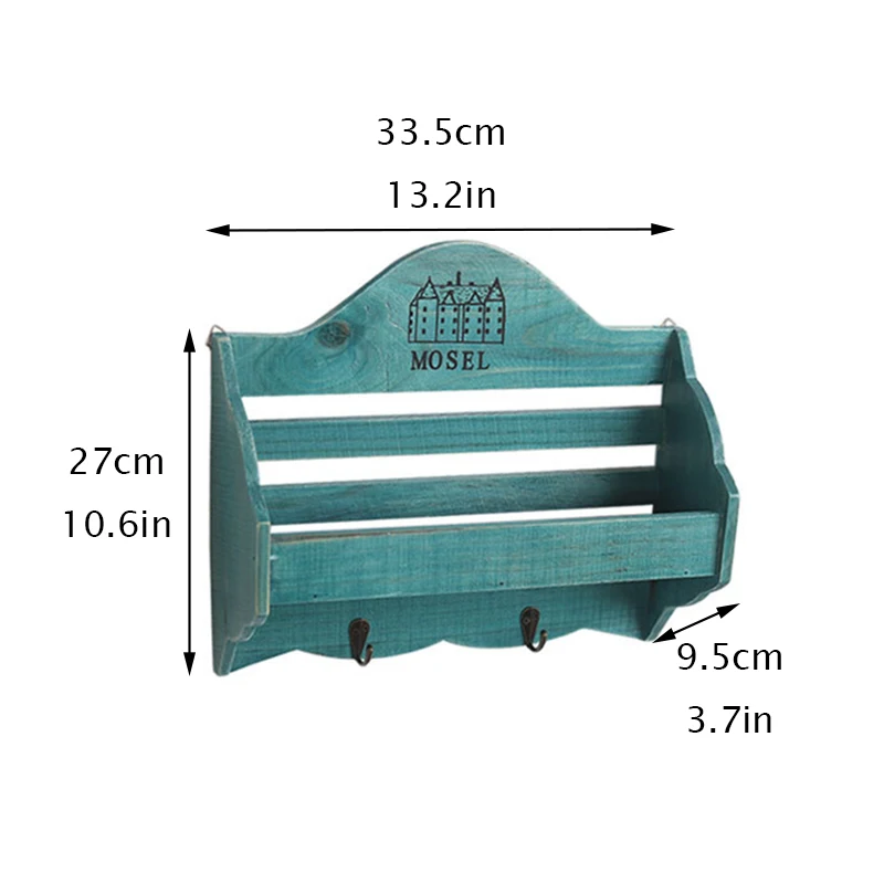 رف خشبي للديكور جدار رفوف التخزين مجلة كتاب عرض المنظم الرجعية شنقا رف السنانير الرئيسية معيشة