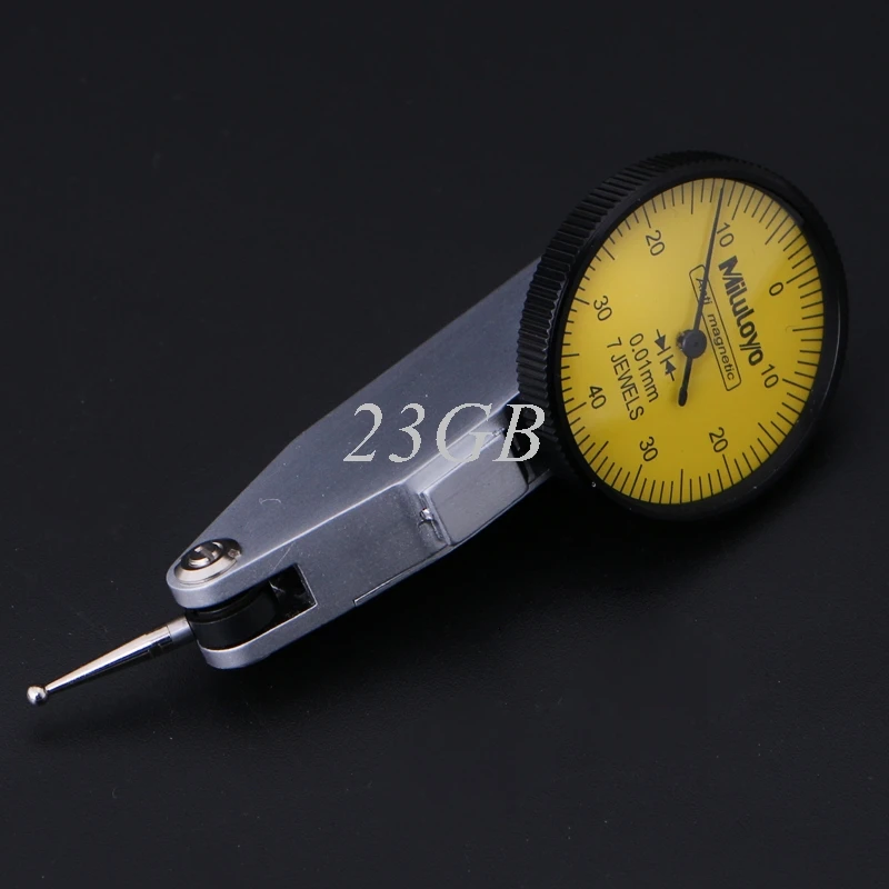 Koop 2017 NIEUWE Niveau Gauge Schaal Precisie Metrische Zwaluwstaart Rails Meetklok 0 0.8mm APR07_17