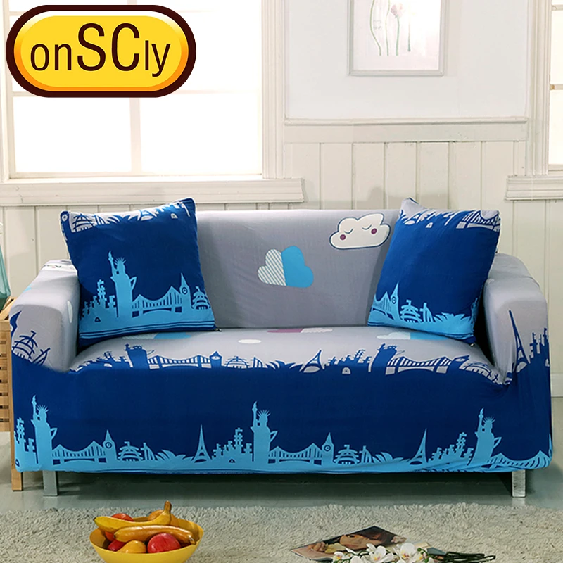 Защита места чехол на диван Slipcover мебель диване Крышка для дивана Чехлы для гостиной угловой диван крышка эластичный - Цвет: 21