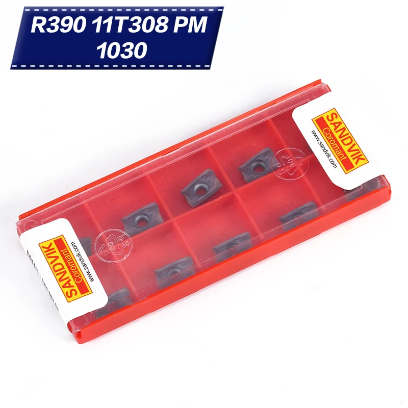 SANDVIK R390-11T308M-PM Grade 4240 Milling Carbide Inserts 10 Pcs