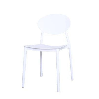 Луи модный стул из обеденного гарнитура в скандинавском европейском стиле современный минималистичный Ресторан пластиковая настольная для кофейни сзади - Цвет: G4
