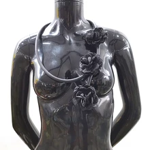 YD& YDBZ горячая Распродажа дизайнерское ювелирное ожерелье s для женские ожерелья-Чокеры ожерелье с подвеской в виде цветка s простая серьга в панк-стиле ювелирные изделия