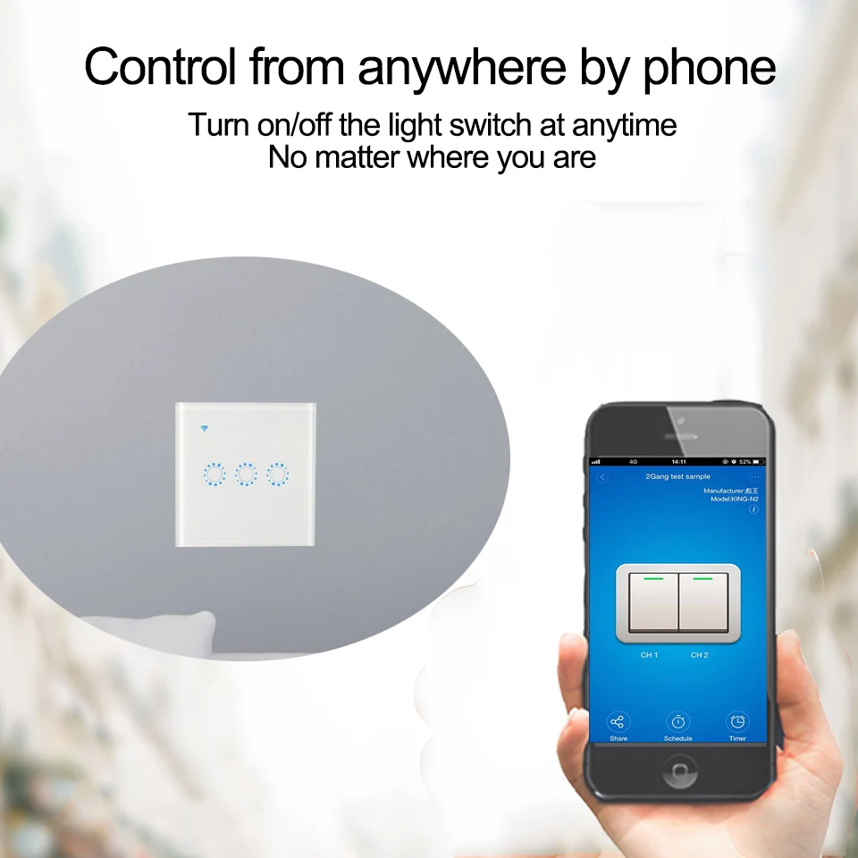 Remote control by APP