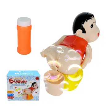 

Funny Bubbles Toy Set Fully-Automatic Bubble Blowing Machine Quirky Gifts
