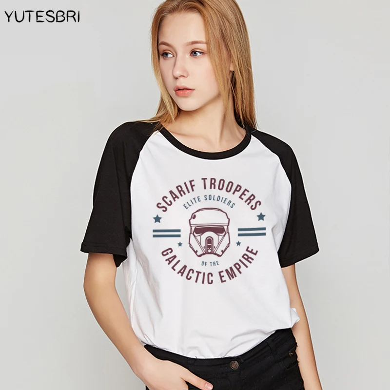 

Star Wars Women t shirt casual cotton top tees The Darth King female summer storm trooper T-shirt Darthworks best friends tshirt