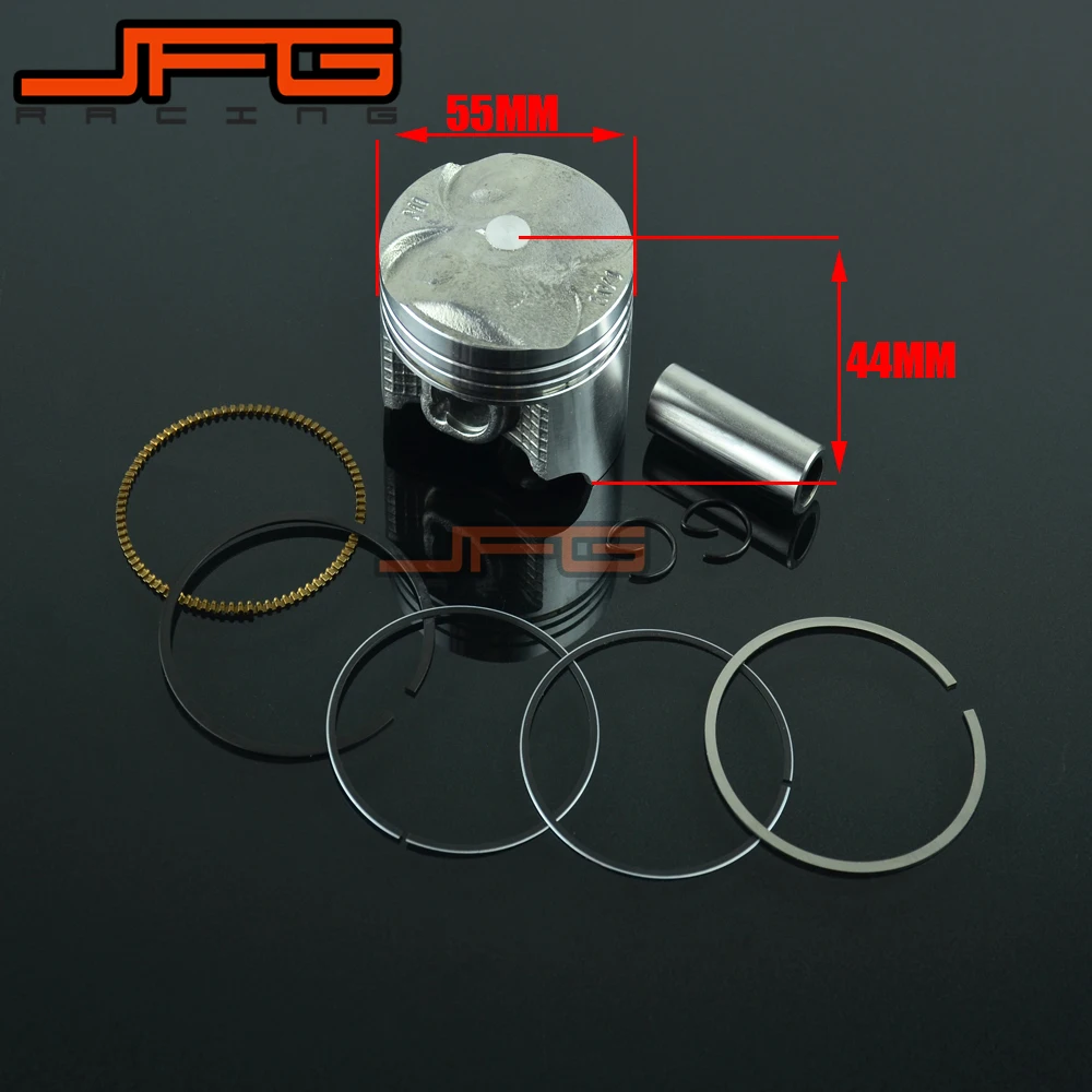Motorcycle Moped & Scooter Diameter 55mm Piston Accessory Piston Ring