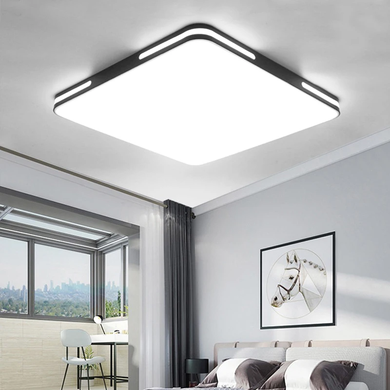 Дизайн светодиодный потолочный светильник для гостиной столовой спальни поверхностное крепление 18 Вт 24 Вт затемнение светодиодный потолочный светильник для украшения дома