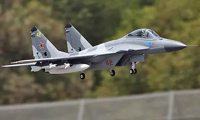 

Scale Skyflight LX EPS Gray Twin Metal 70MM EDF MIG29 RTF RC Airplane Model W/ Motor Servos ESC Battery TH03098