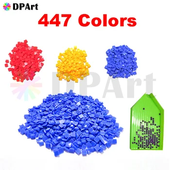 

Diamond Painting Full Square Round Drills Beads Stone Gem Accessory Diamond Backup Supplies 447 Colors for Missing In Stock M505