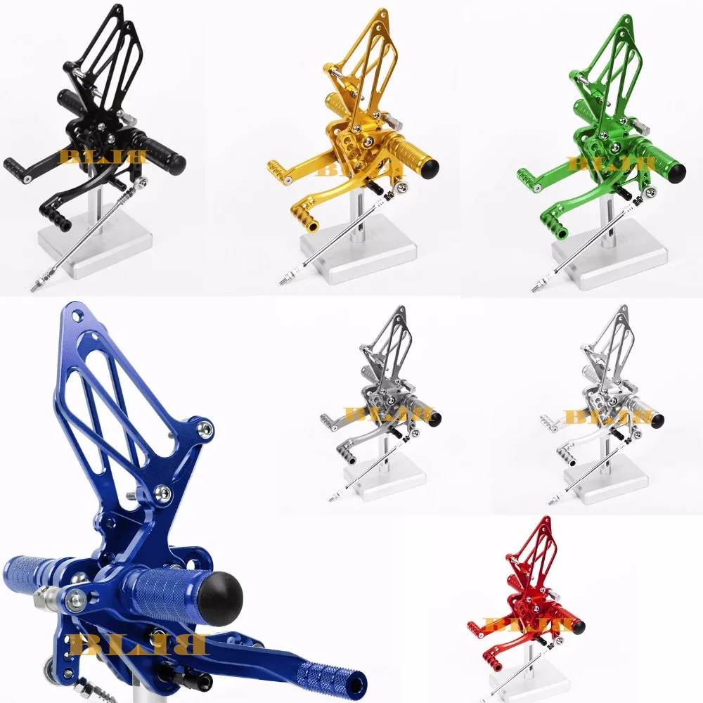 

8 Colors For Suzuki GSXR 1000 2005-2006 CNC Adjustable Rearsets Rear Set Motorcycle Footrest Foot Pegs Hot High-quality Pedal