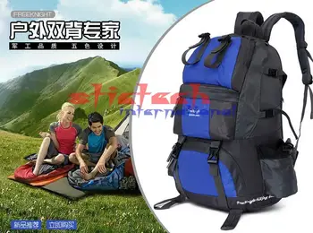 

by dhl or ems 20pcs 7 Colors Backpacks Nylon 50L Men's Waterproof Bags Leisure Backpack Backpacker