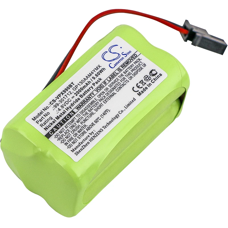 Аккумулятор Cameron Sino для Visonic 99-301712 GP130AAM4YMX аккумулятор Ni-MH 2000 мАч/9.60Wh | Электроника