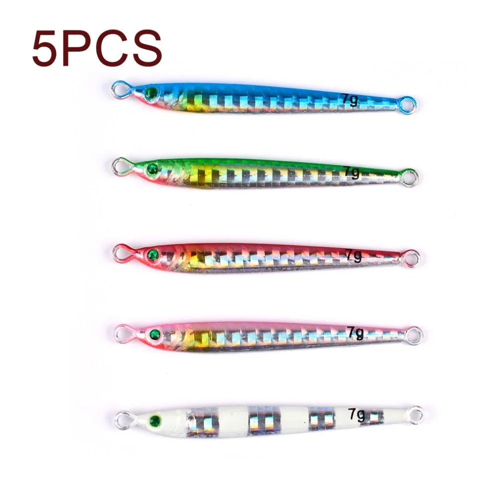 5Pcs Metal Lead Ice Fishing Lure Set Artificial Fake Bait Crankbait Bionic Bait Kit 2018 Hot Sale Dropshipping New Arrival