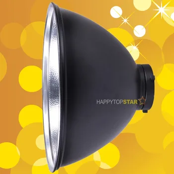 

Metal Aluminum Studio Strong Light Reflector Beauty Dish Bowens Mount 34cm 13.5" Honeycomb Grid for Flash Strobe