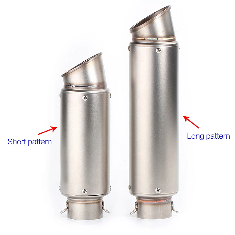 Universal 51mm font b Motorcycle b font font b Exhaust b font Pipe Motocross Modified Muffler