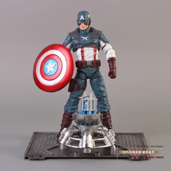 

Marvel Super Hero Avengers Captain America PVC Action Figure Collectible Model Toy