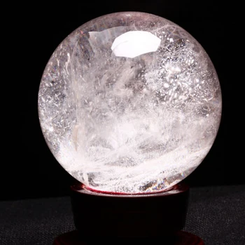 

WBY+++---511+++PROFESSIONAL SALE natural rainbow quartz crystal ball healing