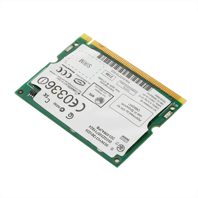 Intel Pro/Беспроводная 2200BG 802.11B/G мини PCI сетевая карта wifi для Toshiba Dell