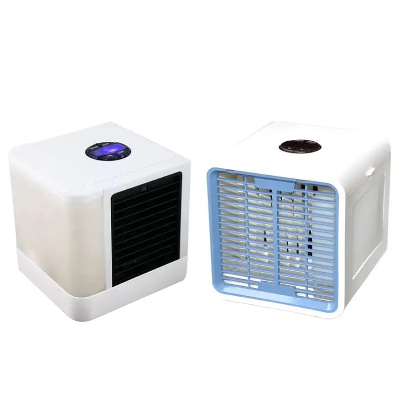 

3 in 1 Portable Air Cooler USB Personal 7 Colors LED Lights Air Conditioner Space Air Conditioner Fan Evapolar Humidifier Office