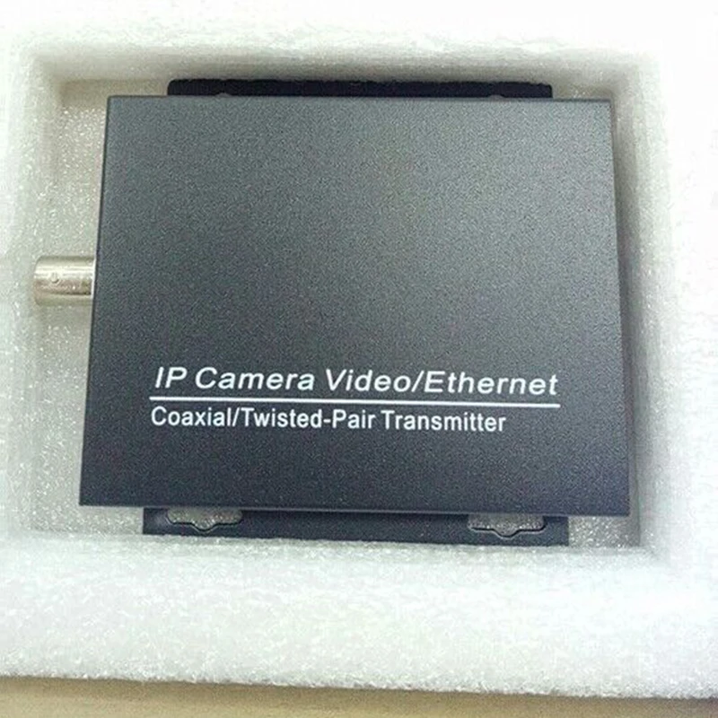 Ethernet Extender over coax converter 2KM for IP cameras Video / Ethernrt Coaxial / Twisted-Pair T