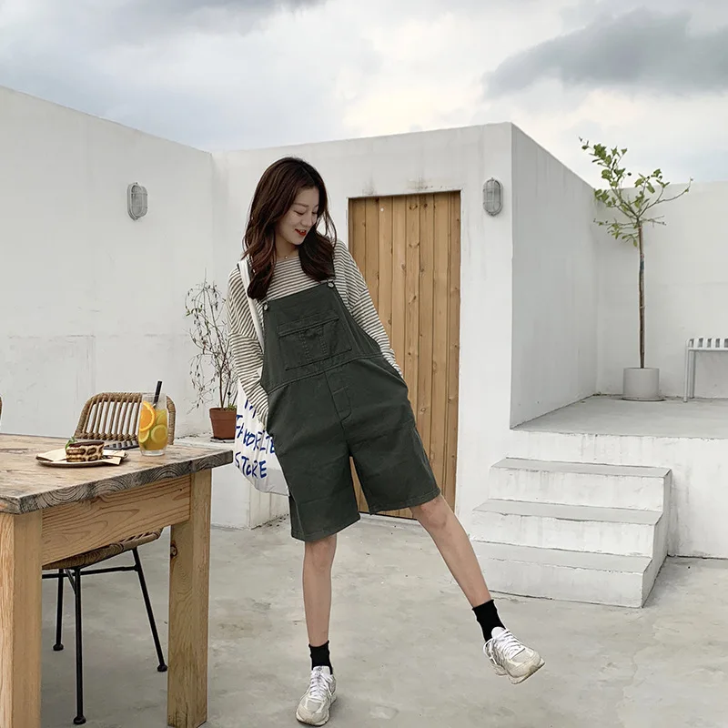 Loose Jumpsuit Women Casual Pockets Playsuits Women Rompers Overalls for Women Cotton Summer New 2019 Clothes for Women Loose Jumpsuit Women Casual Pockets Playsuits Women Rompers Overalls for Women Cotton Summer New 2019 Clothes for Women