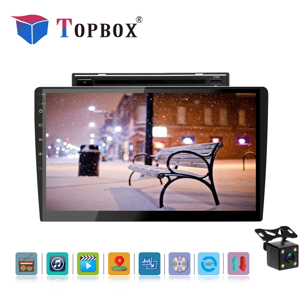 

Camecho Android 8.1 Car Multimedia Player 2Din 7'' HD Car Radio Audio GPS Mirror Link WIFI Bluetooth Autoradio Mp5 Video Player