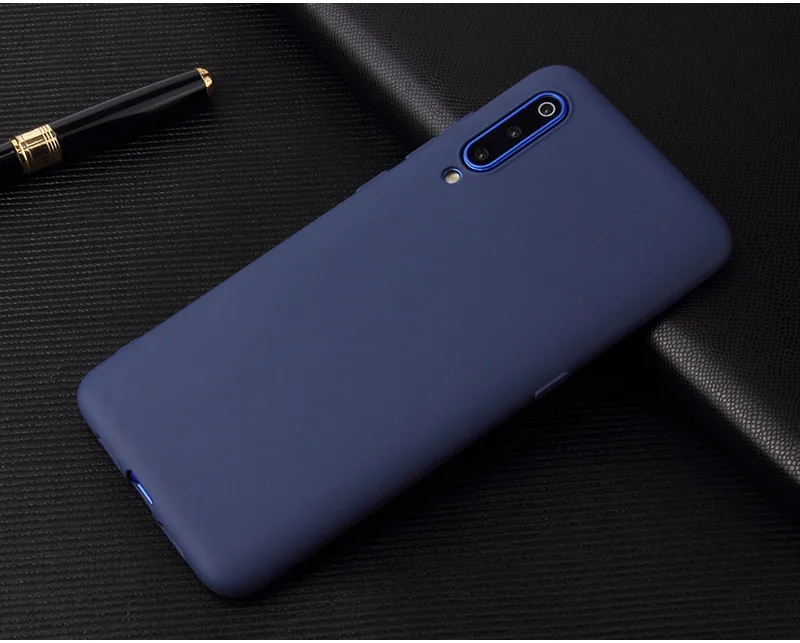 

for Xiaomi Mi 9 SE case Soft TPU Silicone Phone back Case For Xiaomi Mi 9 SE Mi a3 Cute Jelly frosted shell Cover Capa #VA3088
