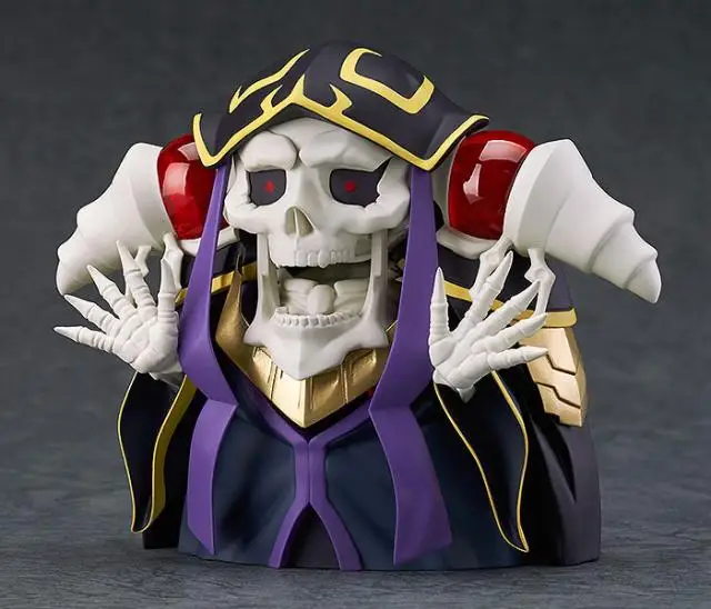 

Anime Overlord Ainz OOal Gown Nendoroid 631 Cute Kawaii Super Hero 10cm Action Figure Toys