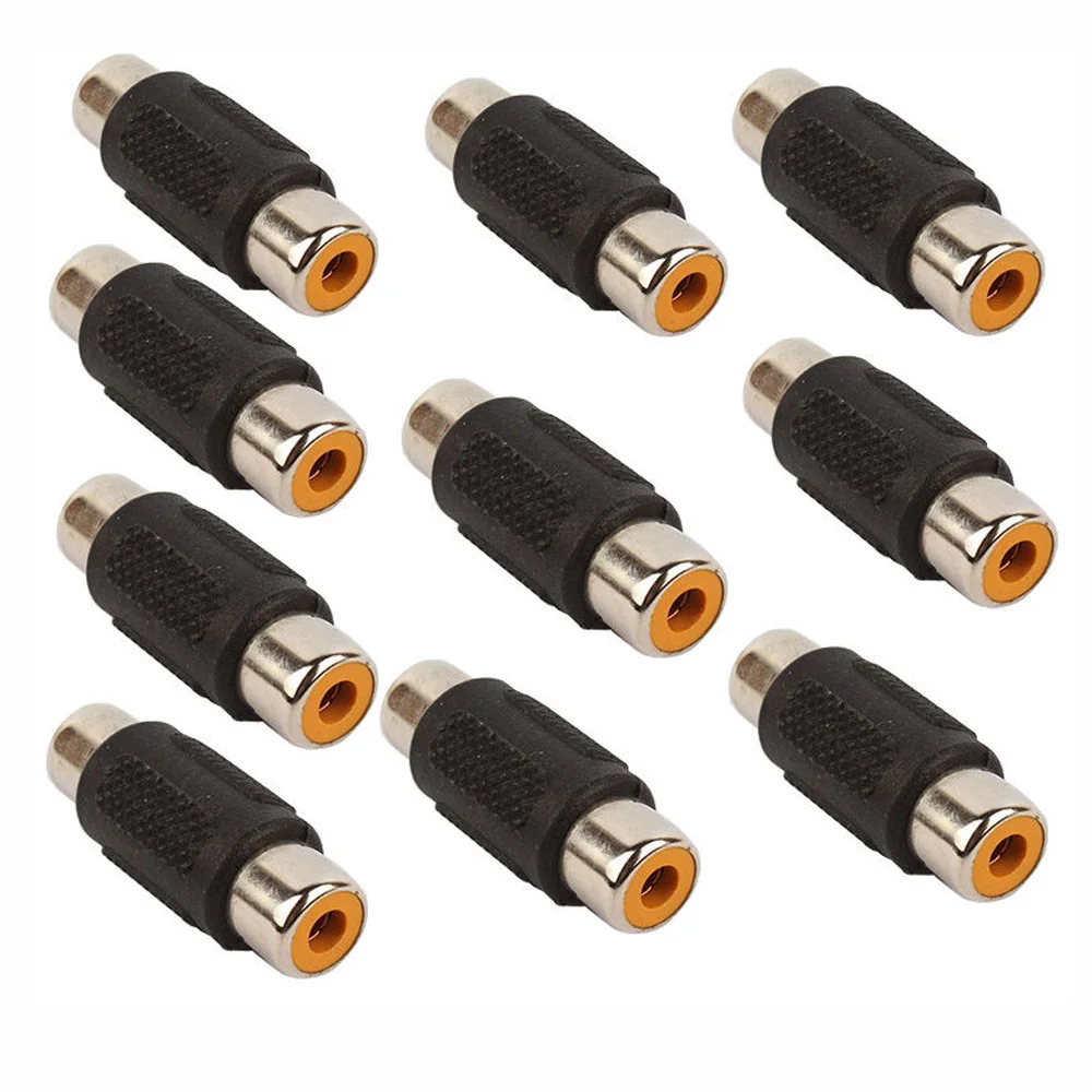 

New AV RCA Audio Video Female to Female Coupler Adapter Connector Set