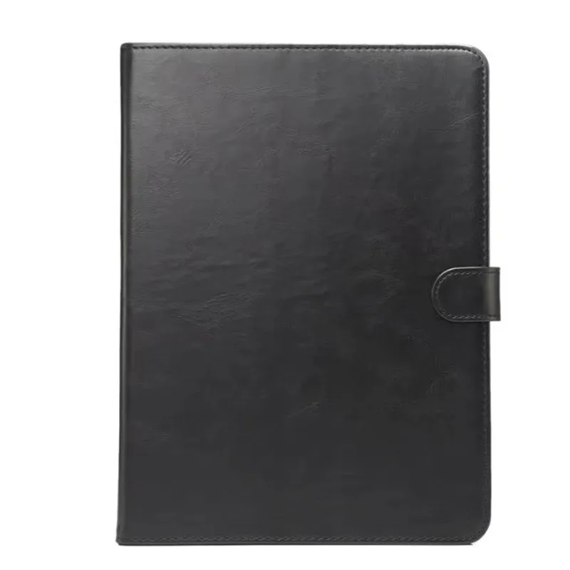 black Бизнес роскошный кожаный чехол тонкий защитный чехол для huawei MediaPad M3 Lite 10,1 BAH-W09 BAH-AL00 10,1 ''Tablet PC Book Cover - Цвет: black