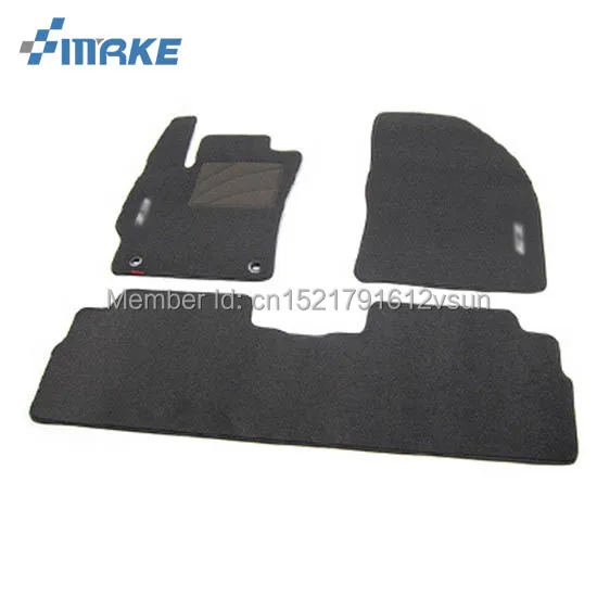 

smRKE For Toyota EZ 2004-2017 Car Floor Mats Carpets Customized Antiskid Hydrophil Fiber Front & Rear Full Set LHD RHD