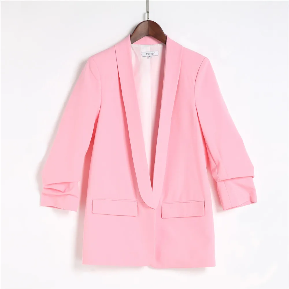 Discount Up to 50% Women Blazers and Jackets Three Quarter Sleeve ...