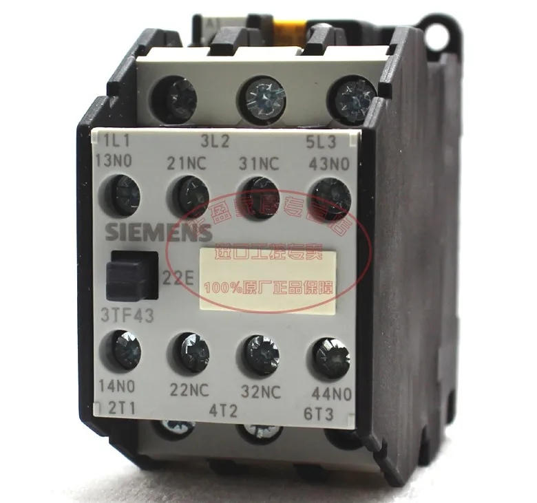 Original contactor 3TF43 AC AC220V 3TF4322 0X 22Econtactorcontactor