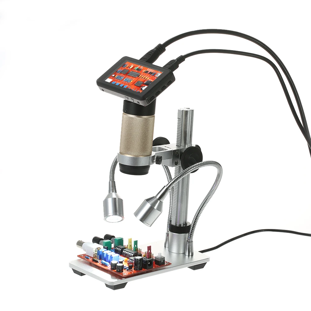 

300X HDMI 3.0MP Electronic Digital USB Microscope 1080P Soldering Microscope Video camera Magnifier for Mobile Phone Maintenance