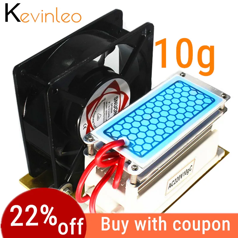 

220V/110V 20g Ceramic Ozone Generator EU/US plug Powerful Fan O3 Generator Ozonator Machine sterilizer Air Purifier Deodorizer
