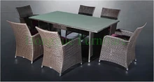 Rattan wicker dining room sets furniture,home dining furniture
