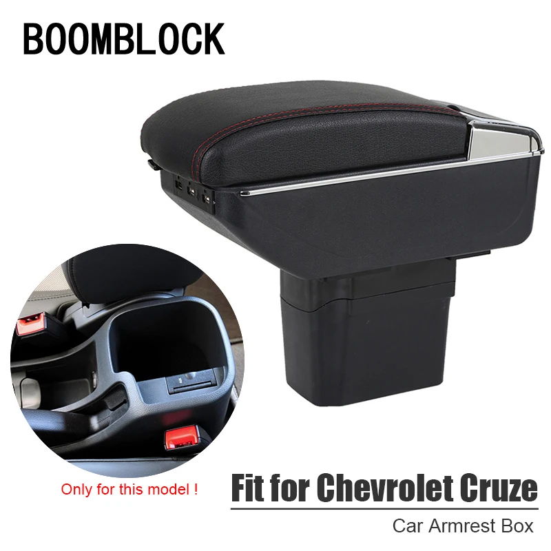 Auto Armsteun Doos Gemodificeerde Voor Chevrolet Cruze 2009-2014 Chevy USB Bekerhouder Asbak Organisatoren Accessoires Auto Armsteun Doos Gemodificeerde Voor Chevrolet Cruze 2009-2014 Chevy USB Bekerhouder Asbak Organisatoren Accessoires