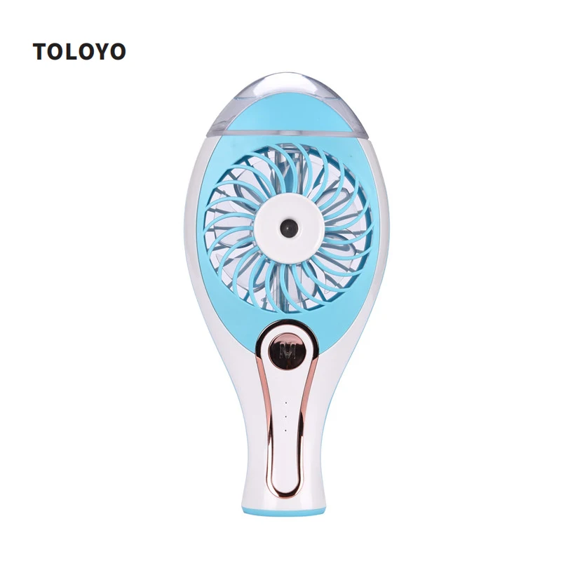 

Portable Water Mist Fan Rechargeable USB Fans Mini Air Conditioner Hand-held Desktop Air Cooler Electric Fans Home Outdoor S50
