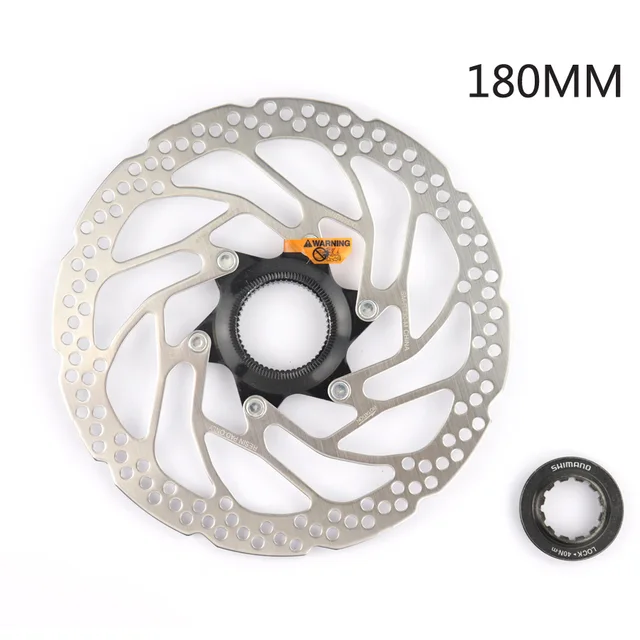 JKSPOTRS ShimanoBrake SM-RT30 Center Lock Brake Rotor Disc 160mm//180mm Mountain Bike Bicycle