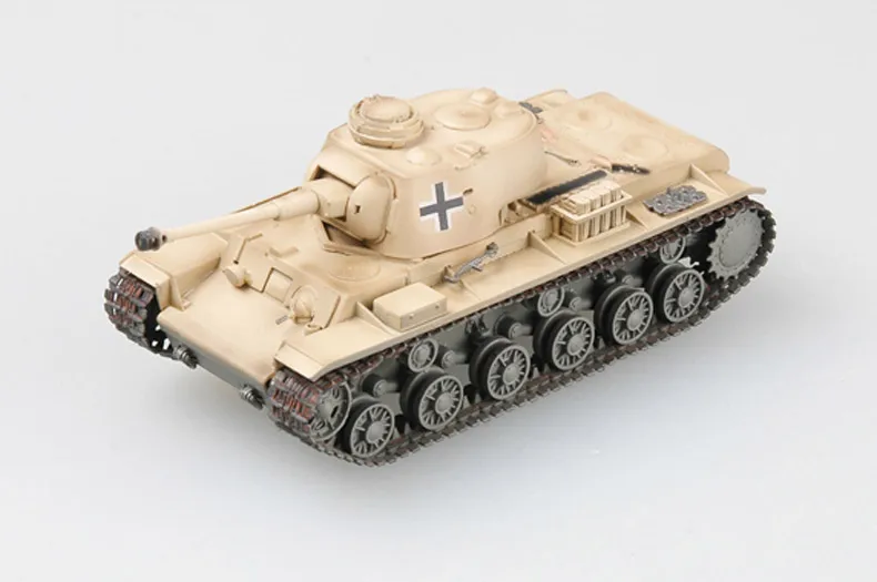 Труба 1: 72 Вторая мировая война немецкий захватил KV-1 PZ. kp FW. 756 модель танка закончена 36285