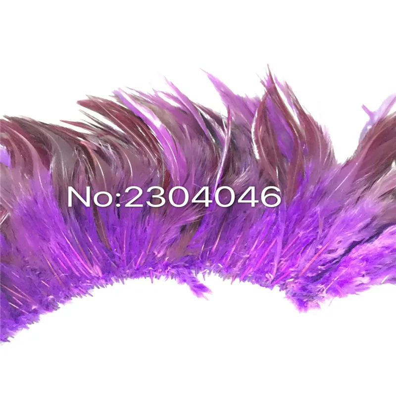 

5-6 inches high (12-14CM) feather dyed purple decoration process, Feather 800-900 Root