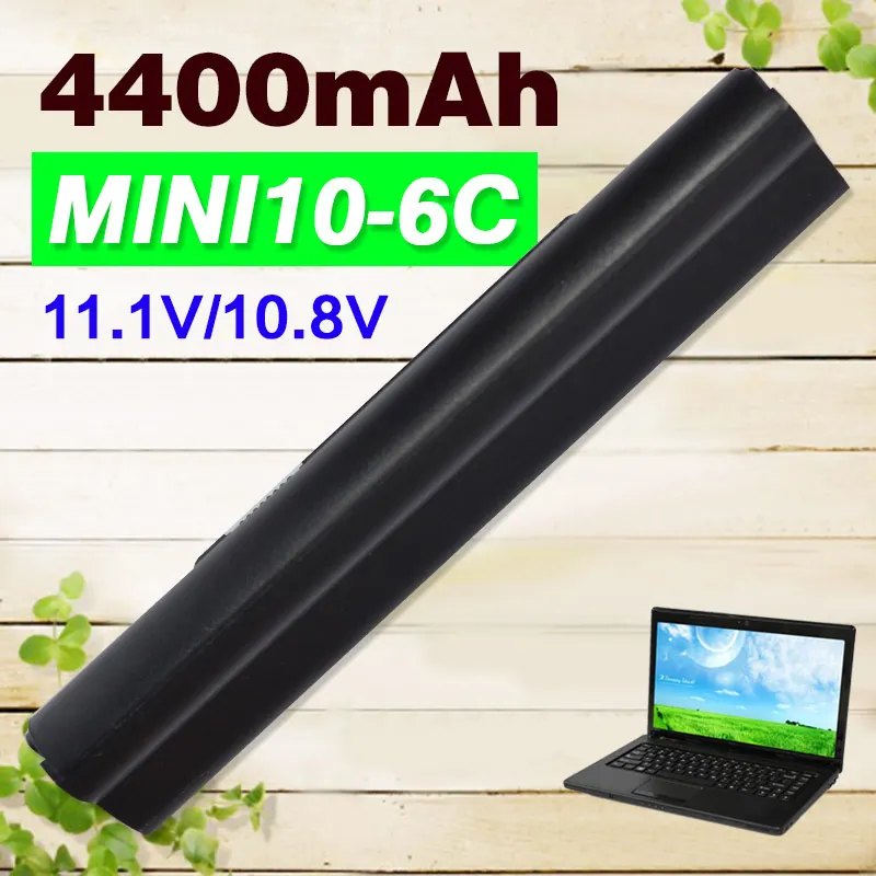 11 1 v 4400mAh Mini10 Аккумулятор для ноутбука Dell Inspiron 11z F144M H766N J590M J658N K781011 1011n 1011v 312-0908 312-0935