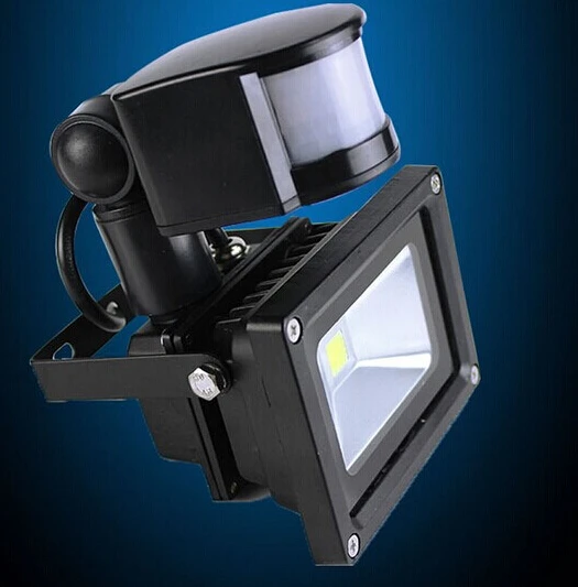 

PIR Motion Sensor LED Flood light 10W Outdoor Garden Floodlight Spot Light Lamp White/Warm White AC 85-265V