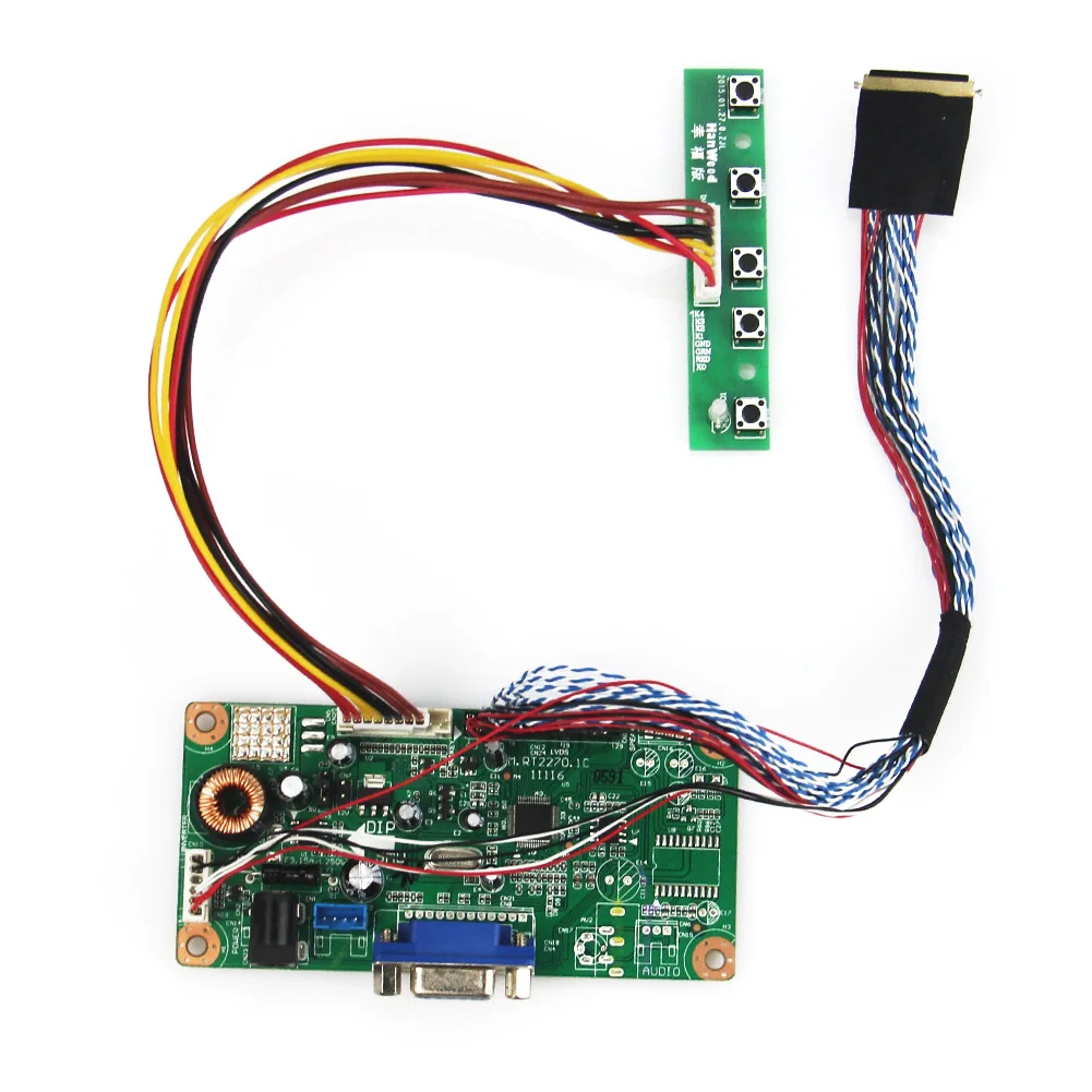 Для B173RW01 V0 М. rt2270 ЖК-дисплей/led драйвер контроллера совета (VGA) LVDS Мониторы повторное ноутбук 1600x900