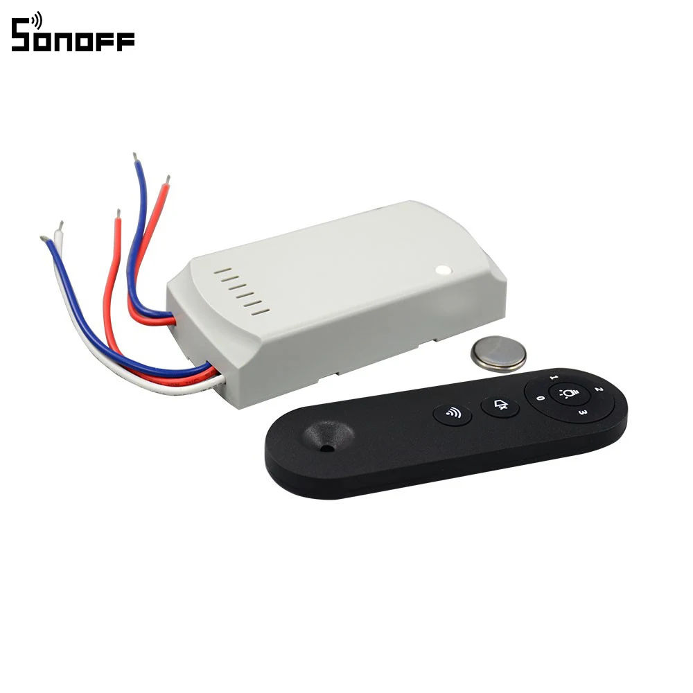 Sonoff IFan02 потолочный вентилятор управления Лер WiFi умный со световым приложением
