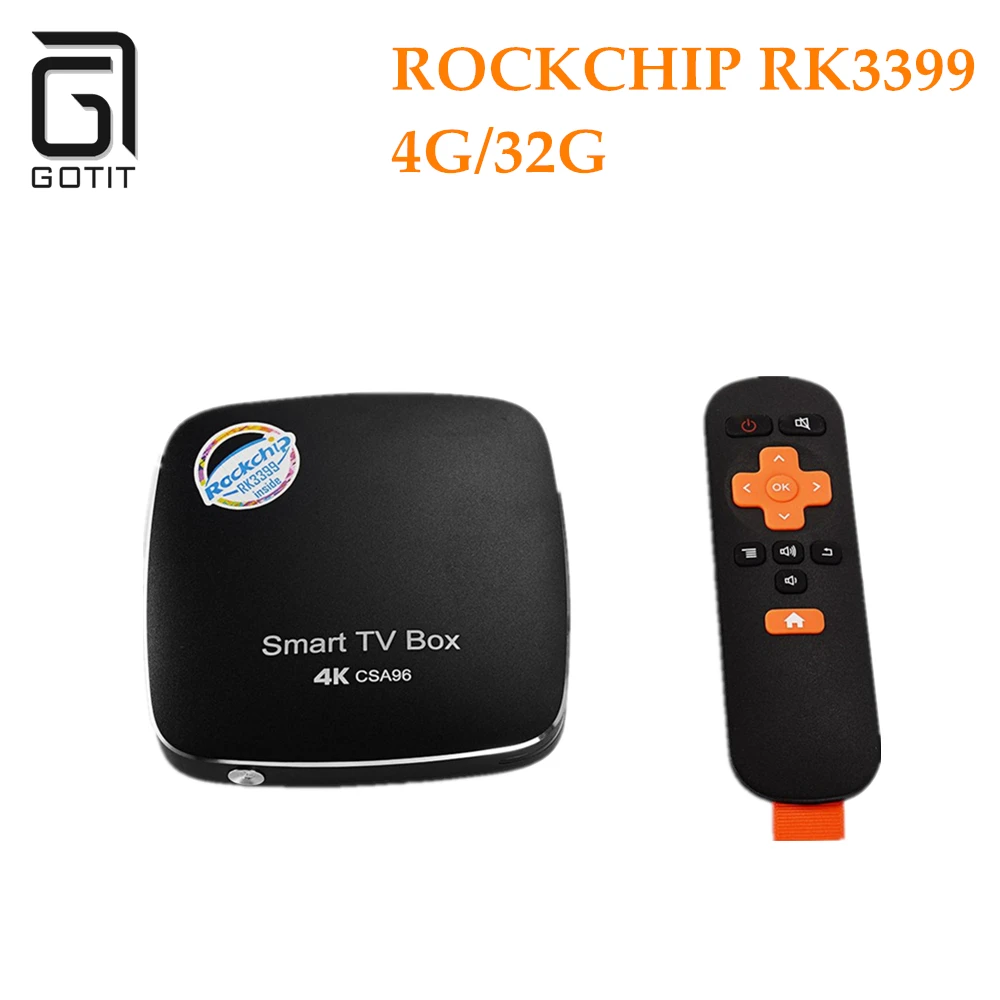 

NEW CSA96 4G/32G IPTV BOX ROCKCHIP RK3399 Quad Cortex-A53 64-Bit Holland Italy Turkish Portugal IPTV BT 4.0 Android 6.0 TV Box